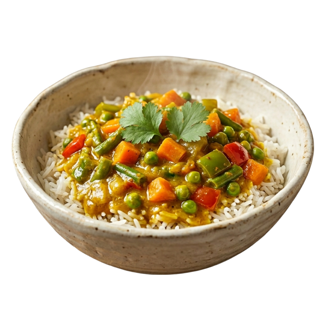 Riso Veg Curry